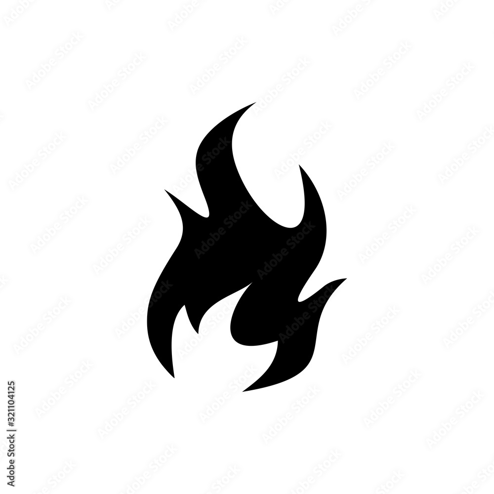 Fire Icon, Flame sign, Fire Flame logo Fire Icon, Flame sign, Fire Flame logo