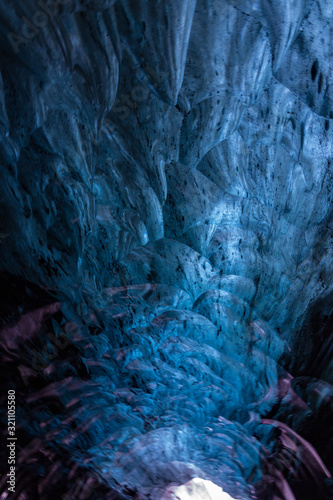 Wallpaper Mural Ice cave in Vatnajökull glacier (Iceland) Torontodigital.ca