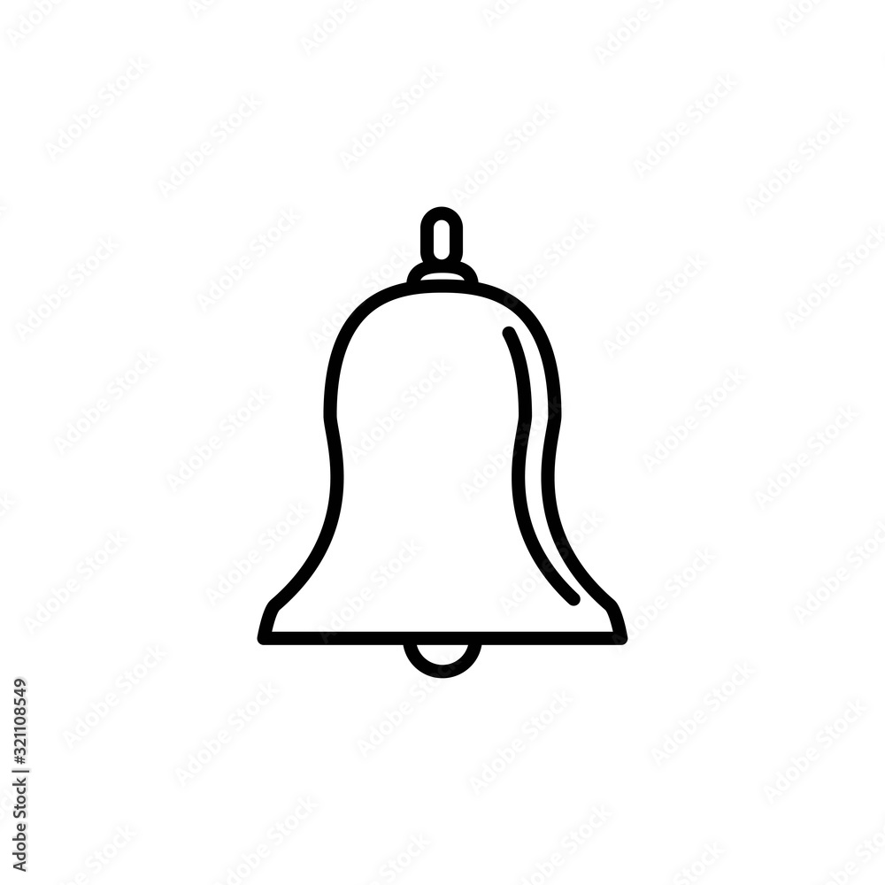 bell and christmas bells icon design vector logo template EPS 10 bell and christmas bells icon design vector logo template EPS 10