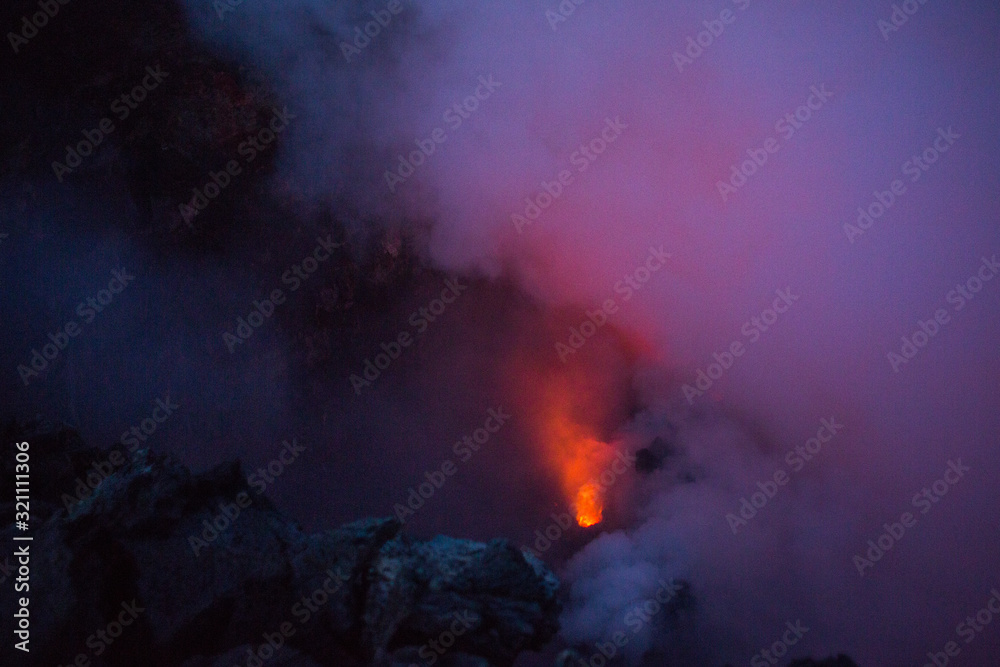 Obraz premium volcan