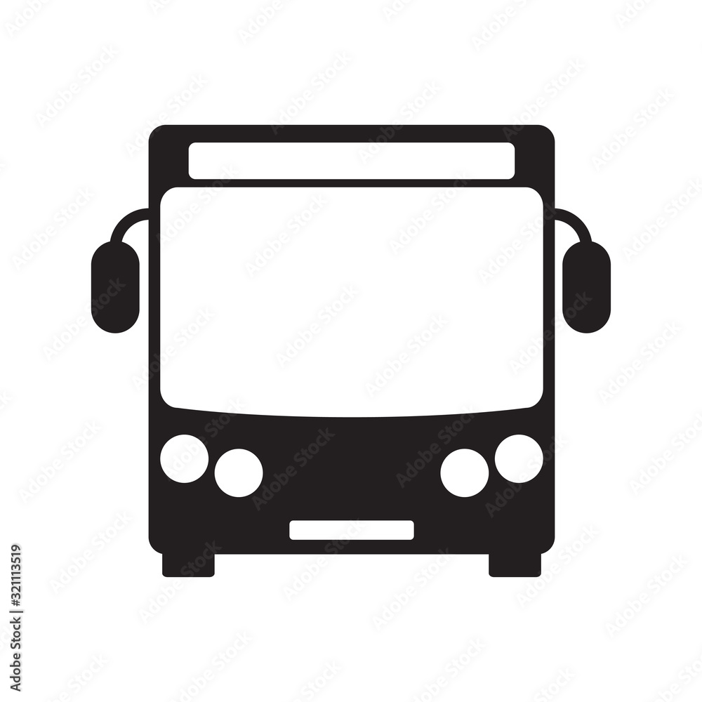 bus icon design vector logo template EPS 10 bus icon design vector logo template EPS 10