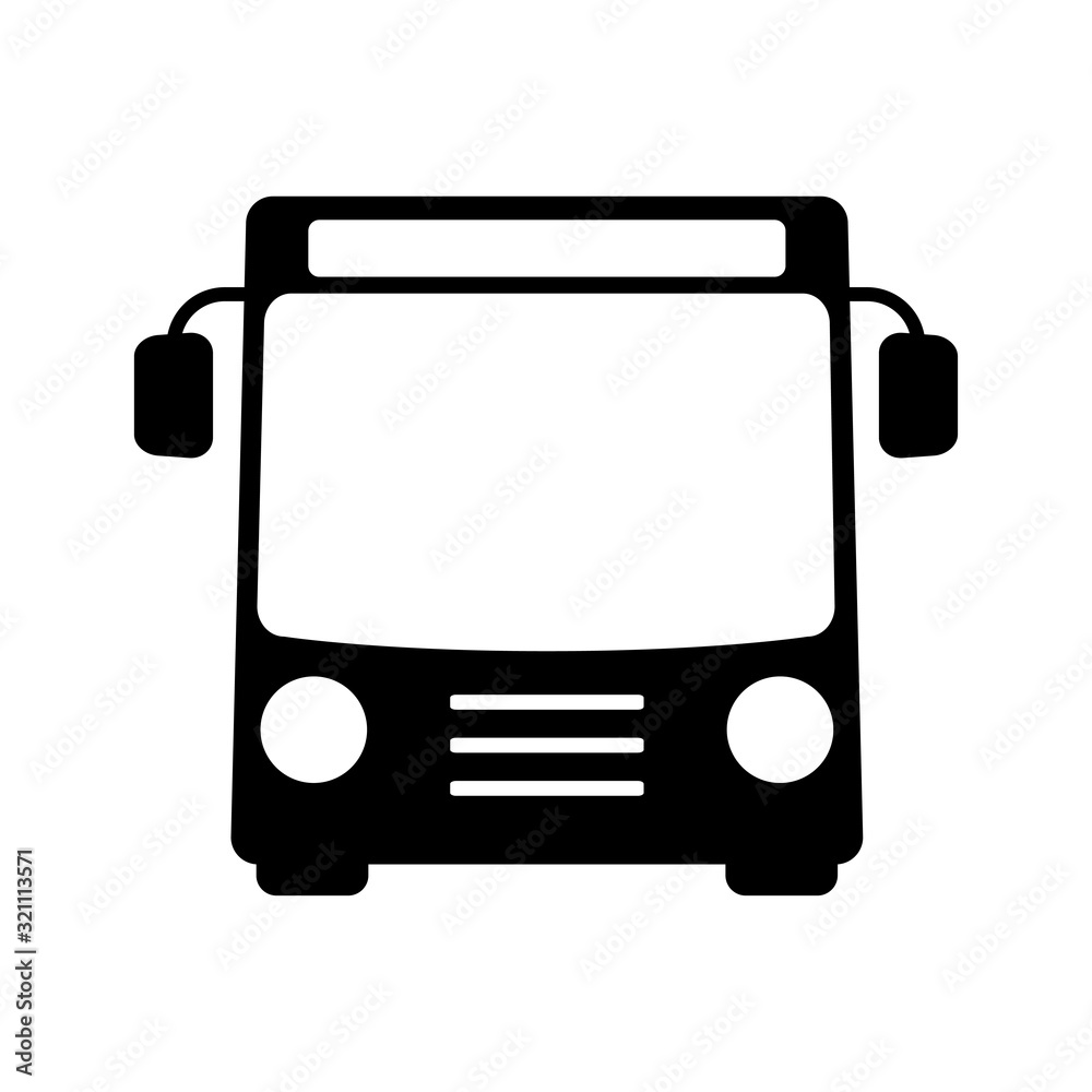 bus icon design vector logo template EPS 10 bus icon design vector logo template EPS 10