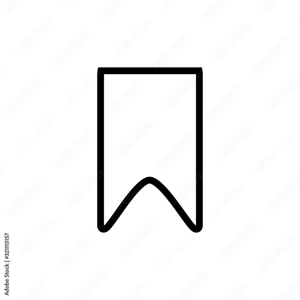 book mark icon vector design template EPS10 book mark icon vector design template EPS10