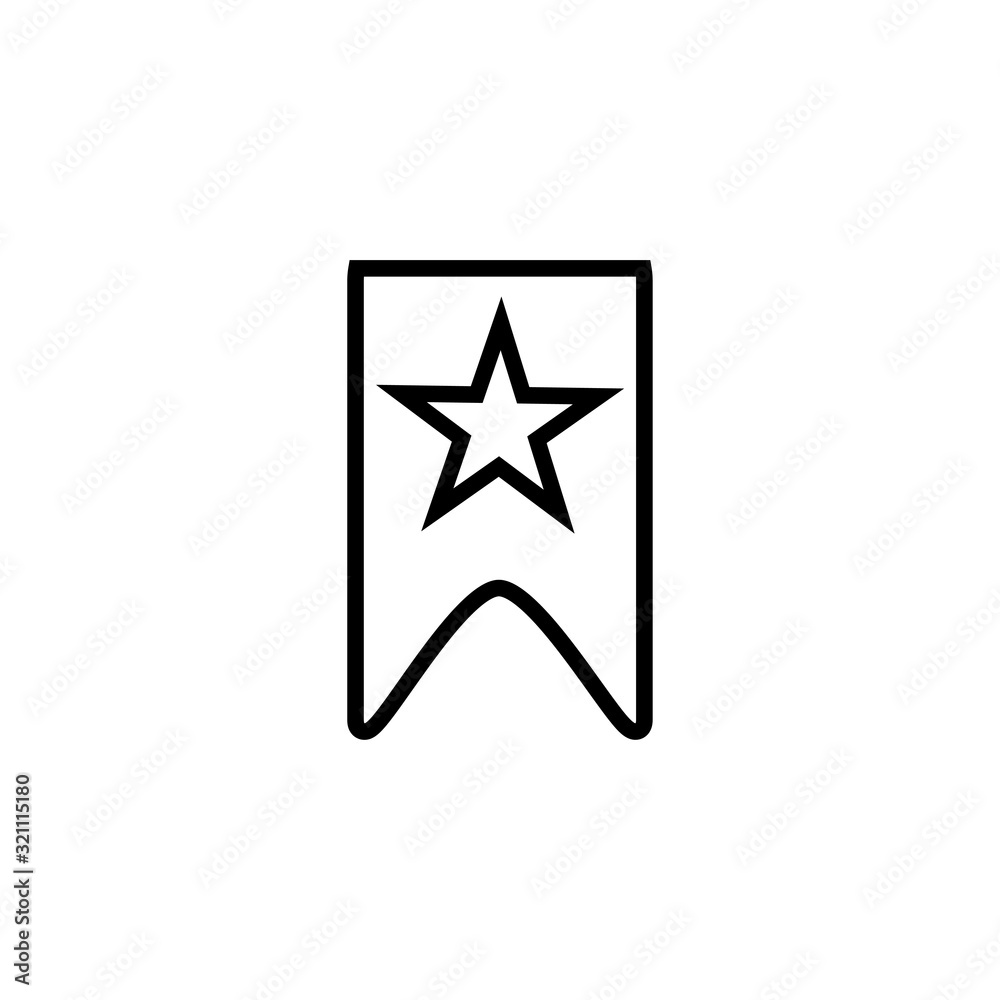 book mark icon vector design template EPS10 book mark icon vector design template EPS10