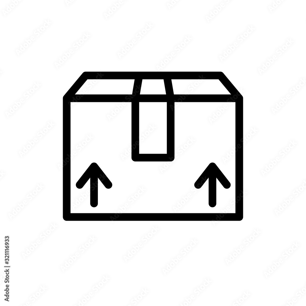 box icon design vector logo template EPS 10 box icon design vector logo template EPS 10