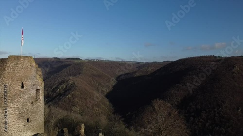 Winneburg Ruine bei Cochem, Moseltal, Rheinland-Pfalz, Deutschland photo