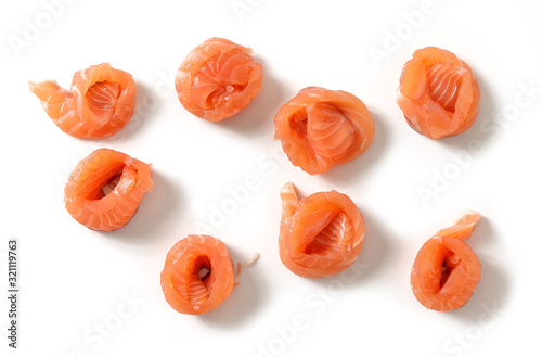 fresh salmon rolls