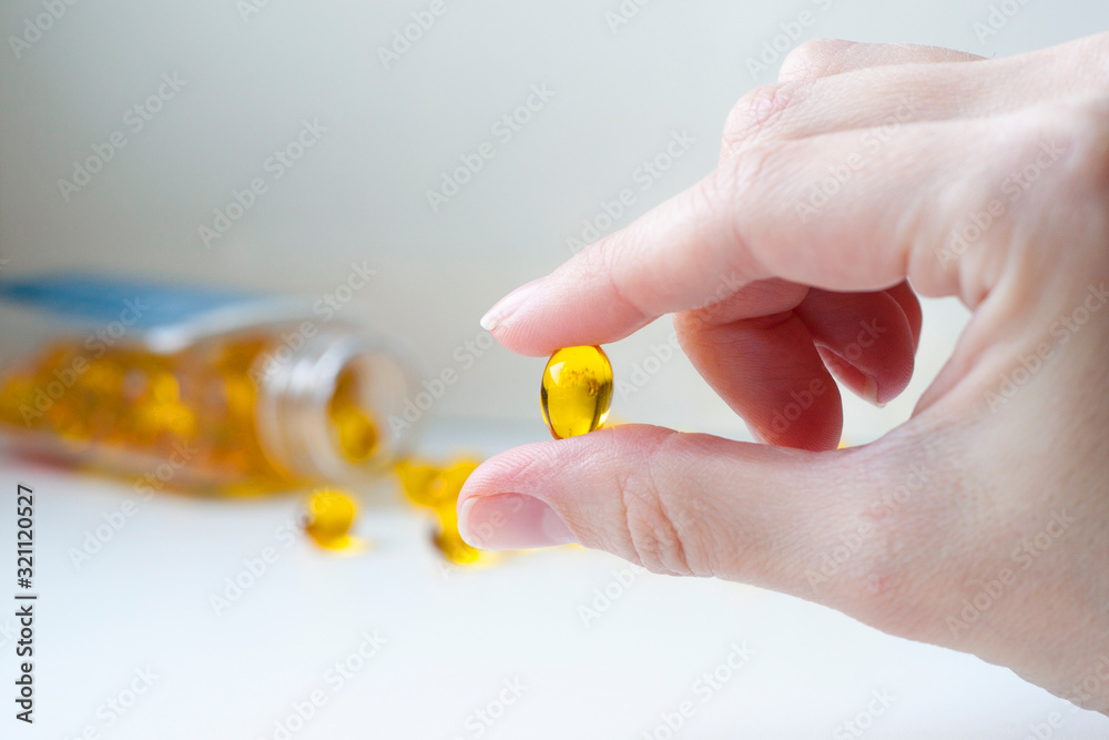 hand and omega-3 pills. virus protection hand and omega-3 pills. virus protection