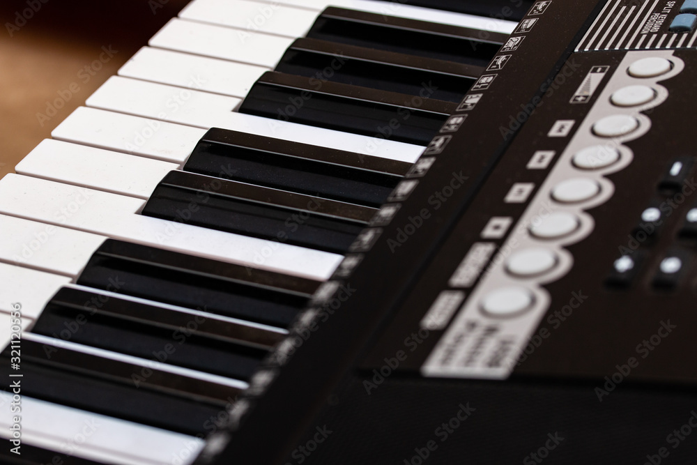 Obraz premium electronic keyboard synthesizer