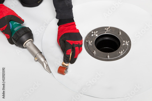 Roof sealing process