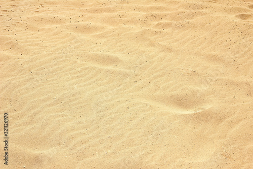 beautiful sand on nature near the sea background