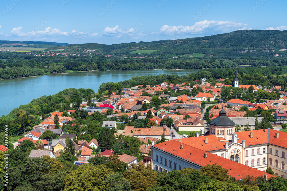 Esztergom - Historic Hungarian town along the Danube River