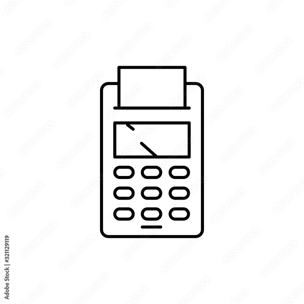 terminal card icon design vector logo template EPS 10 terminal card icon design vector logo template EPS 10
