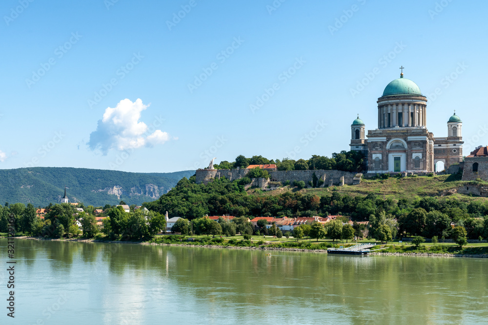 Esztergom - Historic Hungarian town along the Danube River
