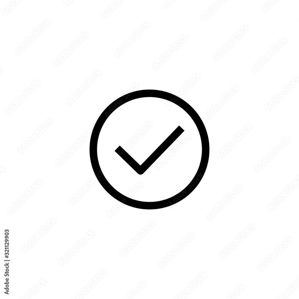 check mark icon design vector logo template EPS 10 check mark icon design vector logo template EPS 10