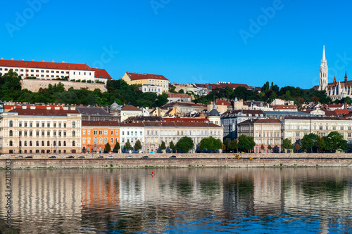 Danube River embankment in Budapest