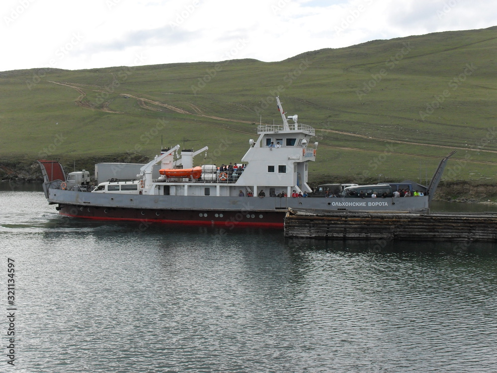 Olkhon ferry 1