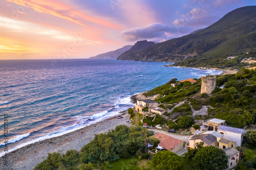 Aerial Cap Corse photo