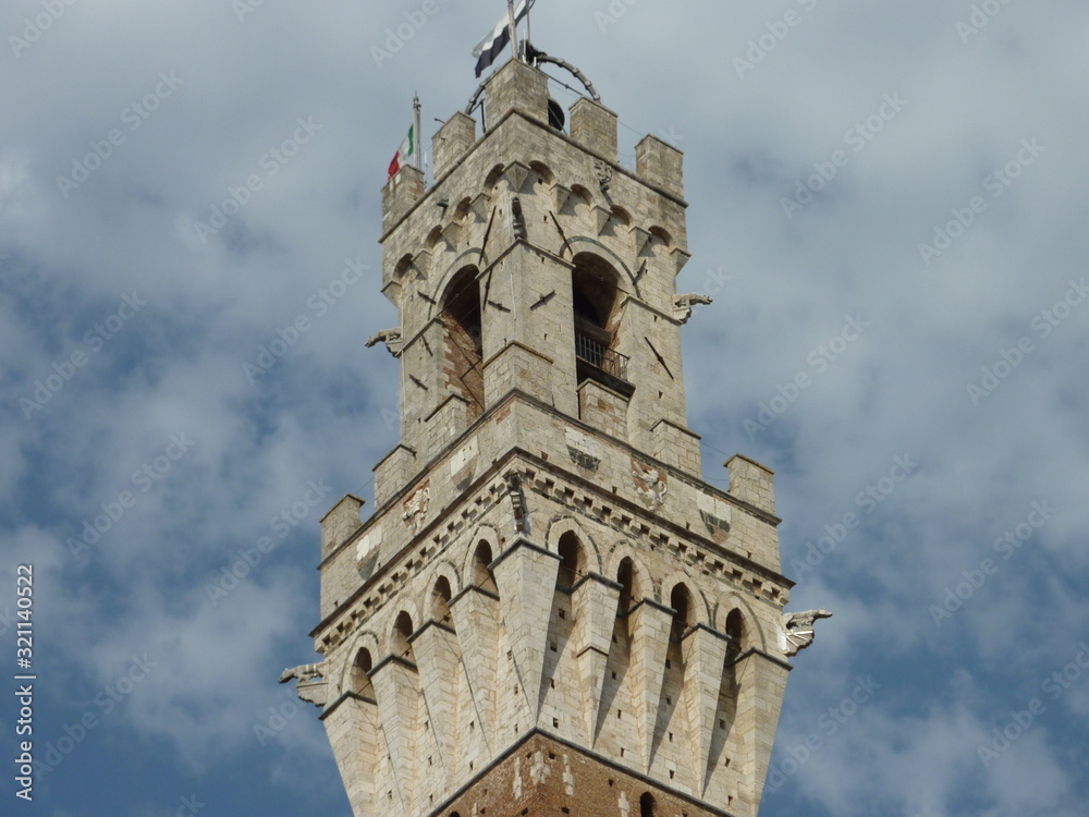 Siena torre del Mangia