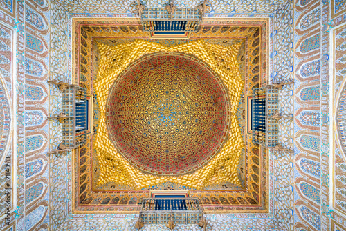 Marvellous decorated dome from the 