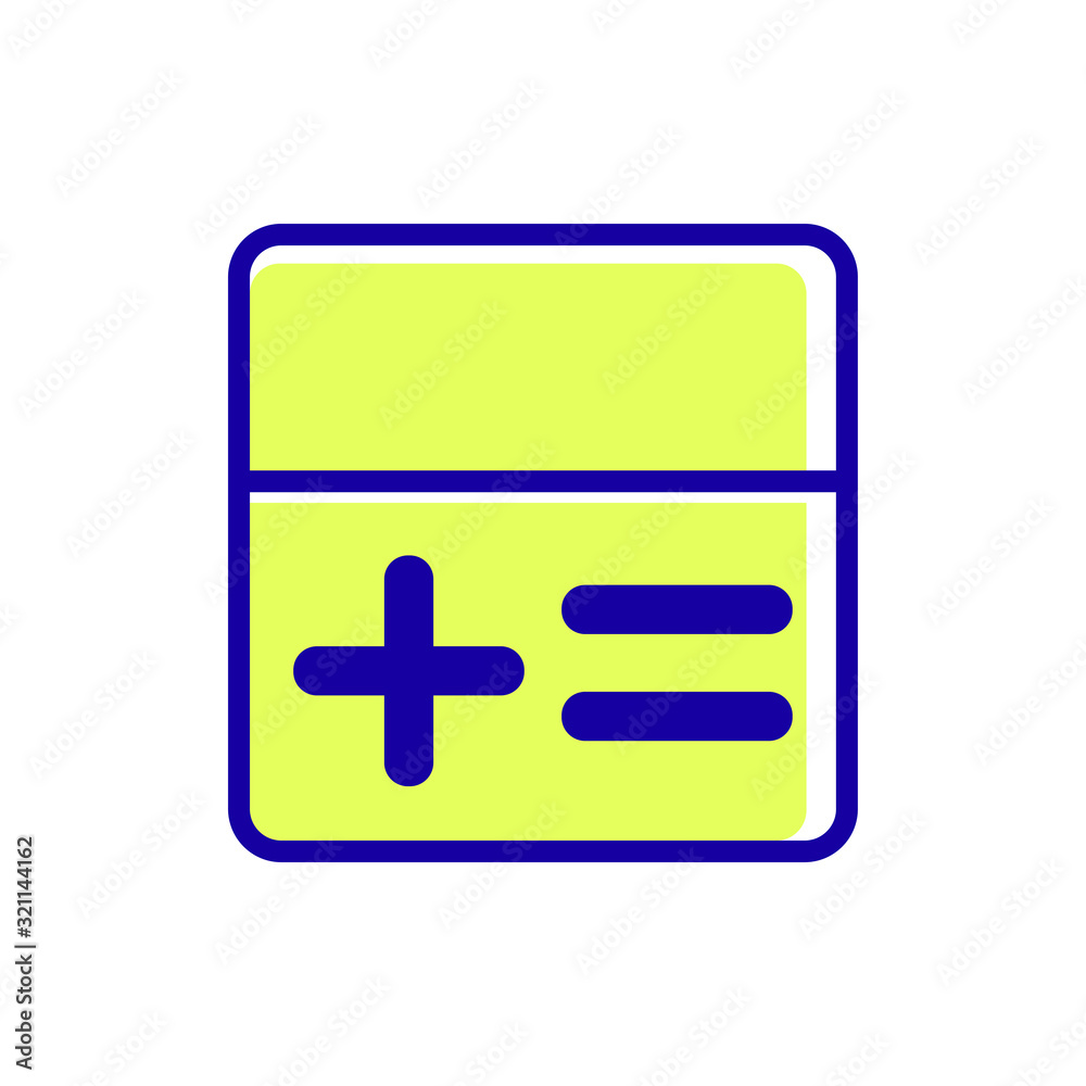 Fototapeta premium Calculator icon
