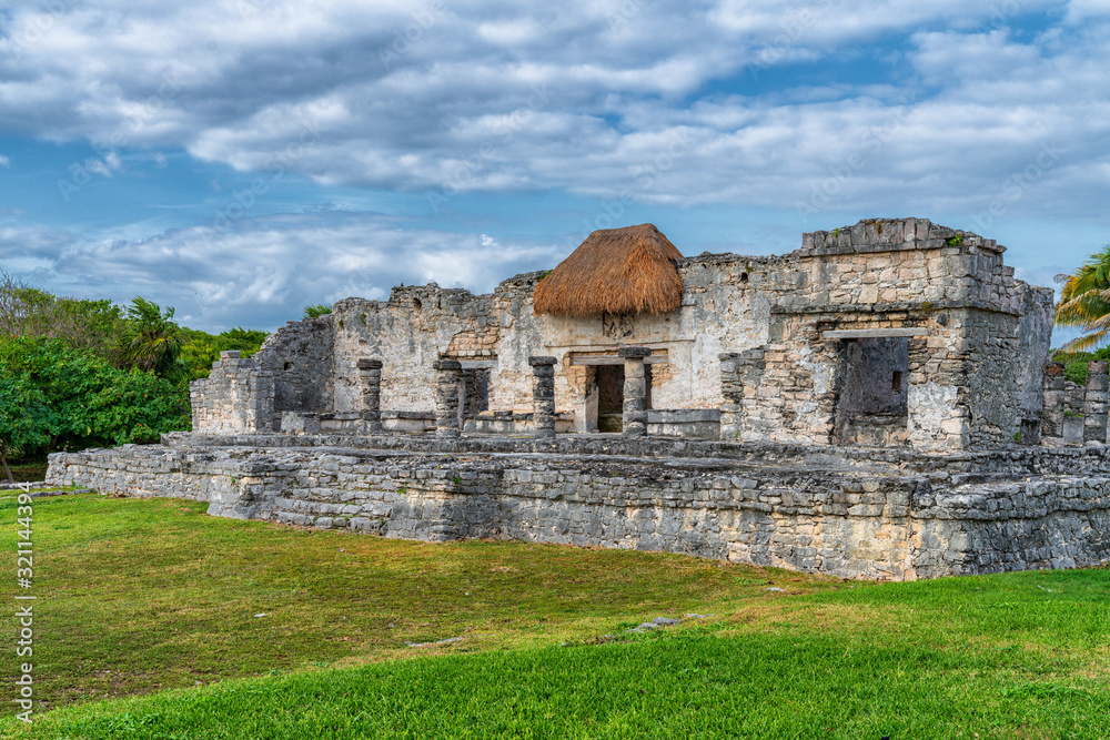 Tulum Mayan ruins along the beach