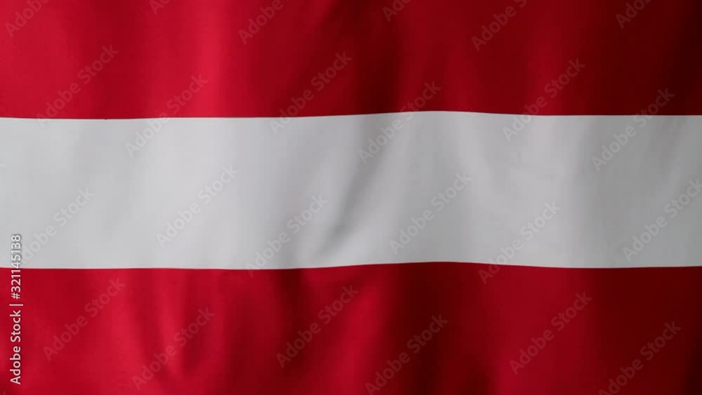 Close-up of an Austrian flag waving Close-up of an Austrian flag waving