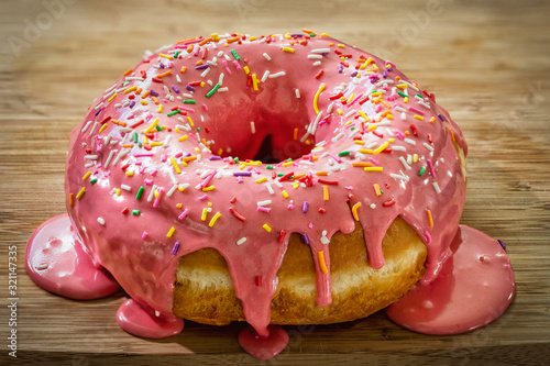 pink donuts