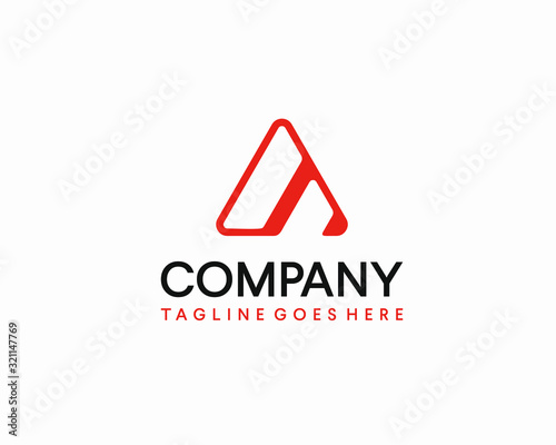 initial letter logo design template