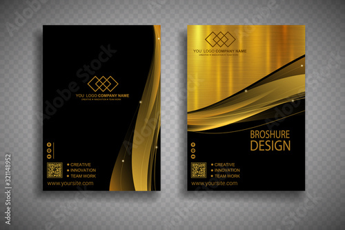 Brochure template flyer background for business design