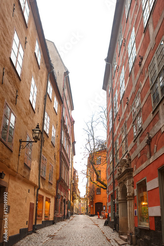 Fragment of a narrow street