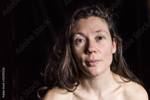 Portrait jeune femme naturelle