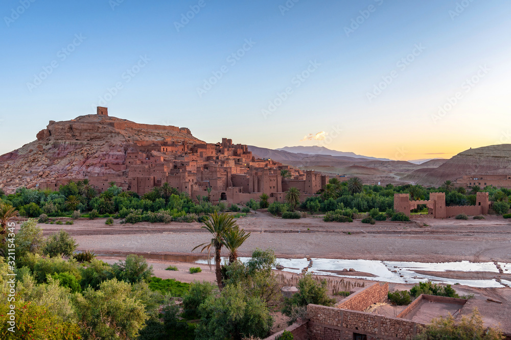 Obraz premium Aït Benhaddou Kasbah in Morocco