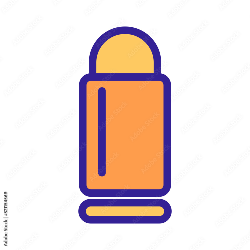 bullet icon vector. Thin line sign. Isolated contour symbol illustration bullet icon vector. Thin line sign. Isolated contour symbol illustration