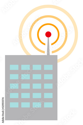 電波建物
