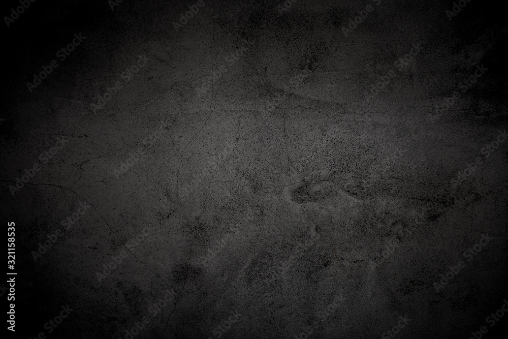 Black rough concrete wall texture background. Polished concrete grunge surface. Black rough concrete wall texture background. Polished concrete grunge surface.