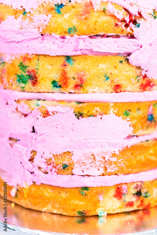 Fototapeta premium Baking cake