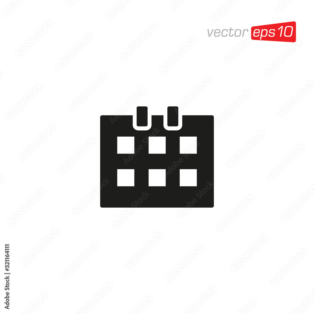 Calendar Icon Design Vector Template Calendar Icon Design Vector Template