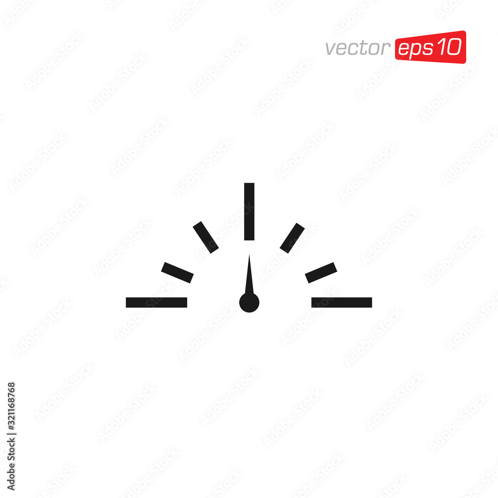 Speedometer Icon Design Vector Illustration Speedometer Icon Design Vector Illustration