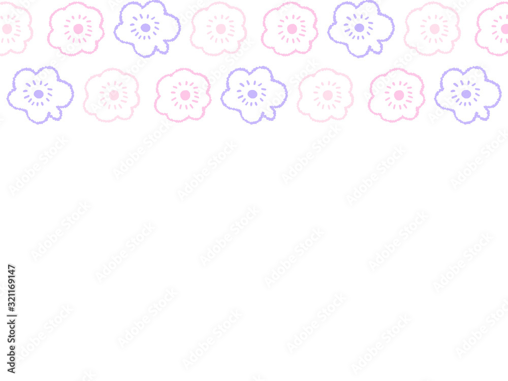 Pale color motif Pale color motif