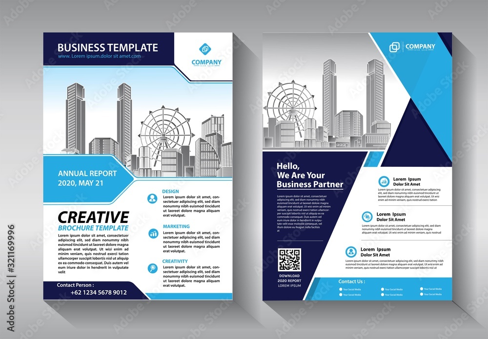 Business abstract vector template. Brochure design, cover modern layout, annual report, poster, flyer in A4 with colorful triangles, geometric shapes for tech, science, market with light background Business abstract vector template. Brochure design, cover modern layout, annual report, poster, flyer in A4 with colorful triangles, geometric shapes for tech, science, market with light background