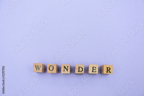 wonder　アルファベット　テキスト　文字　英字　単語　スタンプ　素材　alphabet letter word text stamp