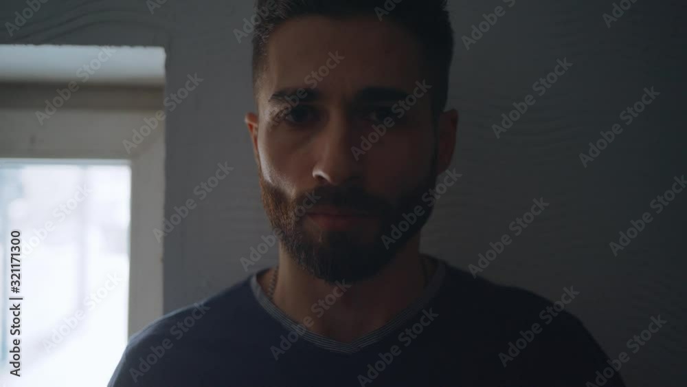 Portrait of a mature man on black background Portrait of a mature man on black background