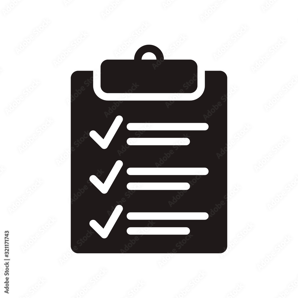 Clipboard, checklist, task icon in trendy flat style design. Vector graphic illustration. Clipboard icon for website design, logo, and ui. Pixel perfect. EPS 10. Clipboard, checklist, task icon in trendy flat style design. Vector graphic illustration. Clipboard icon for website design, logo, and ui. Pixel perfect. EPS 10.