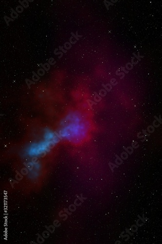 nebula in space © martynan