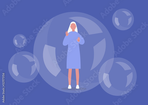 Echo chamber, an environment in which a person encounters only beliefs or opinions that coincide with their own, so that the existing views are reinforced and alternative ideas are not considered