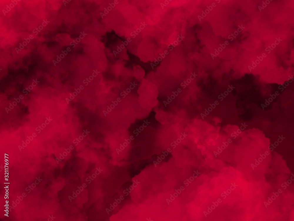 red grunge background with copy space for text