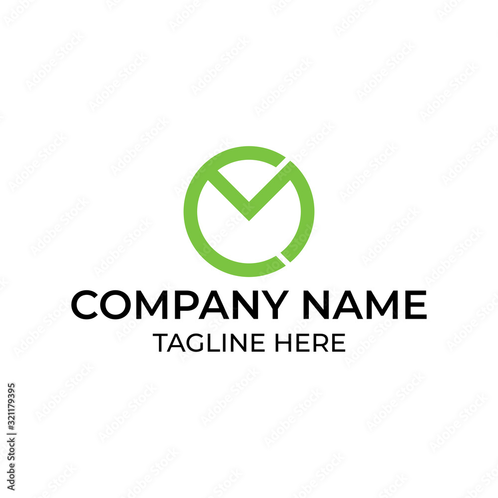 Modern and simple logo design for letter M Modern and simple logo design for letter M