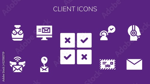 client icon set