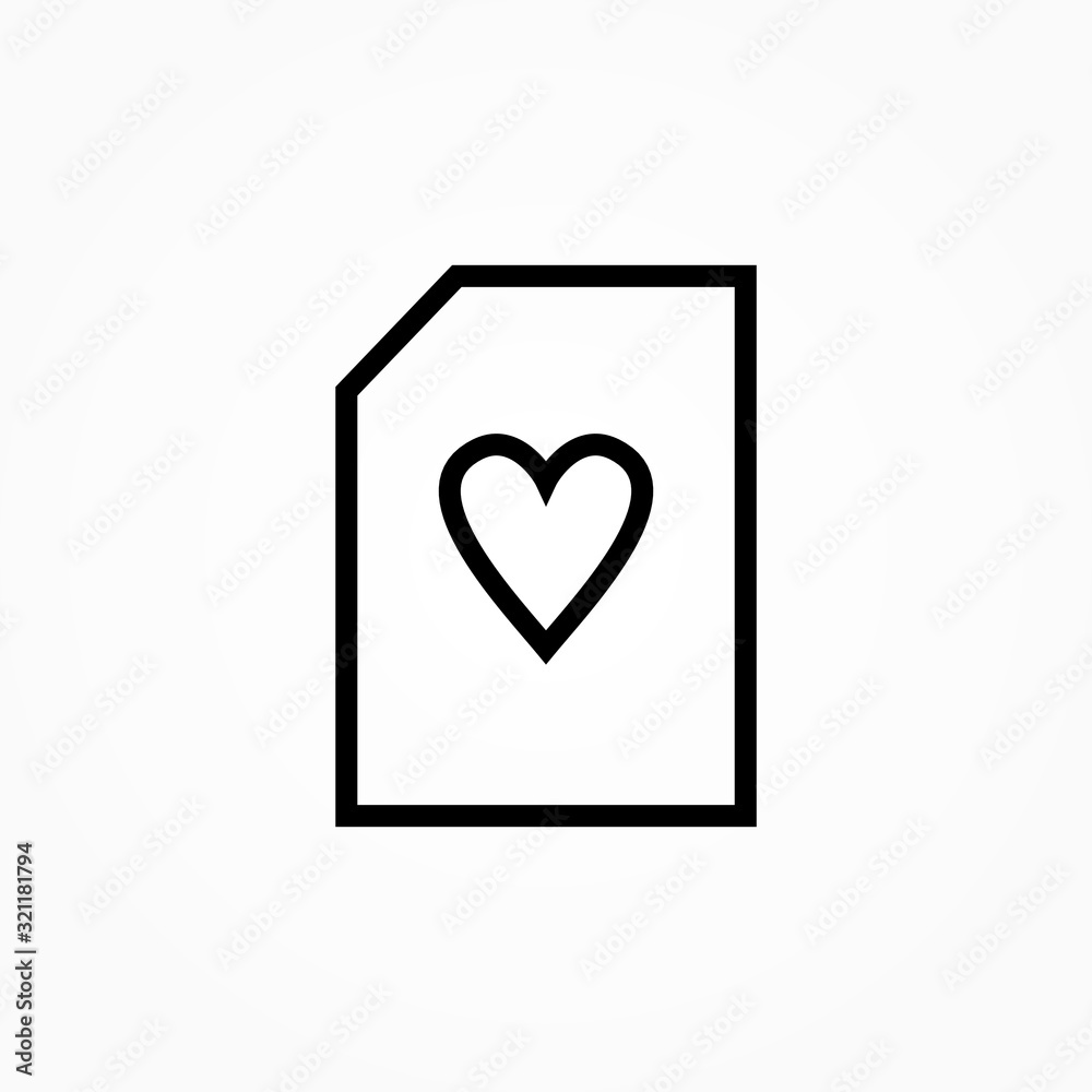 favorite document icon design vector illustration favorite document icon design vector illustration